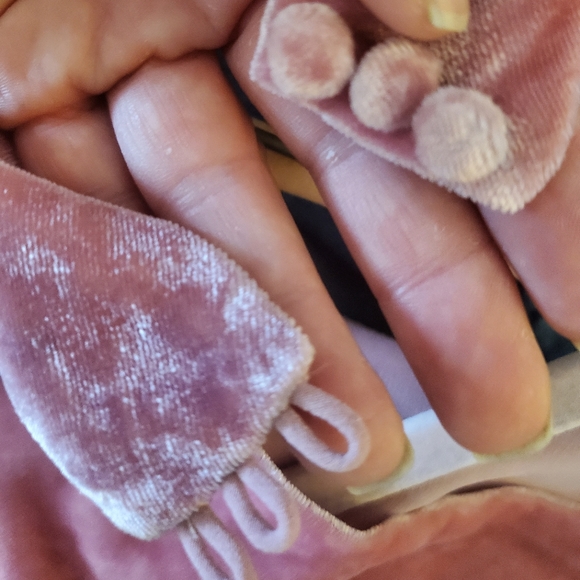 Paige Vintage Rose Velvet Cateline Top. - Picture 7 of 16